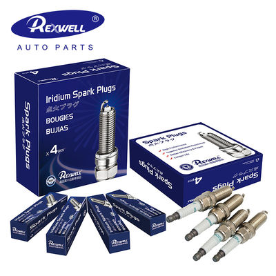 Auto Engine Electrical Ignition System OE FXE20HR11 DILKAR6K11S 22401-JD01B Dual Iridium Spark Plugs For NISSAN TEANA VQ25 TIIDA