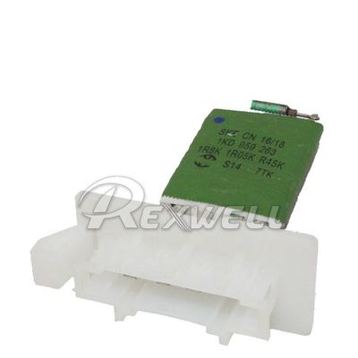 Design Automobile Heater Blower Motor Fan Resistor For VW Golf 1K0959263A