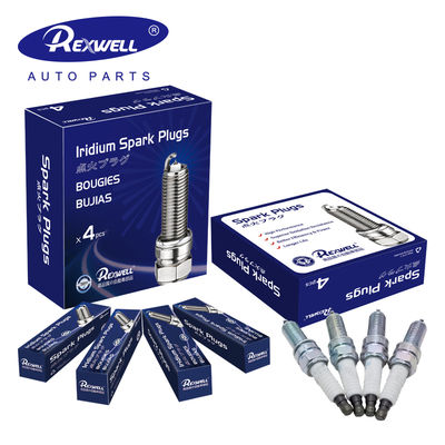 4PC Spark Plugs 3479 LZKR6B-10E 18855-10060 For Korean Car Hyundai Accent Elantra Kia Rio Soul 1.6L