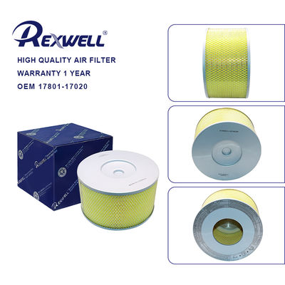 17801-17020 17801-17010 Auto Air Filter For Toyota Land Cruiser 100 1998-2007 HDJ100 UZJ100 FZJ100