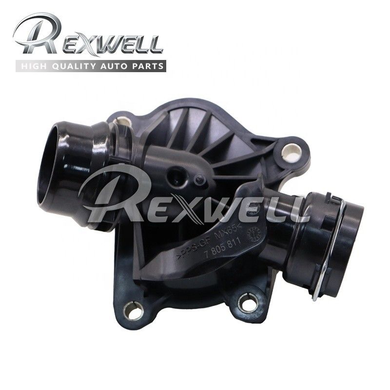 Radiator Flange Coolant Hose Connector Thermostat Housing for BMW X3 X3 2.0d X5