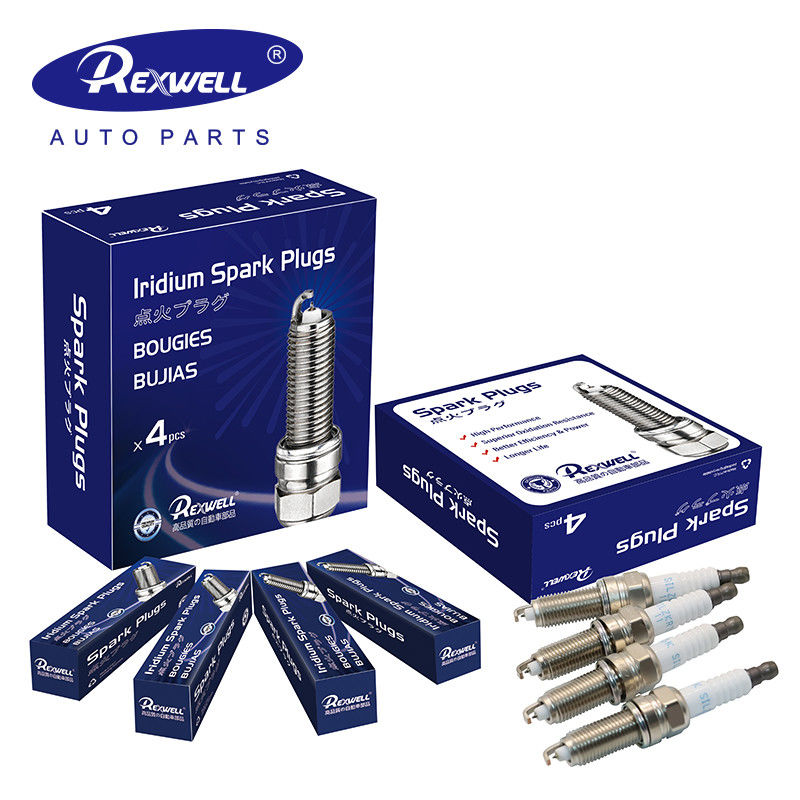 New Original Dual Iridium Platinum Nickel Spark Plugs 0242135548 SILZKR7B11 18846-11070 For Hyundai Kia Ssangyong Korean Car