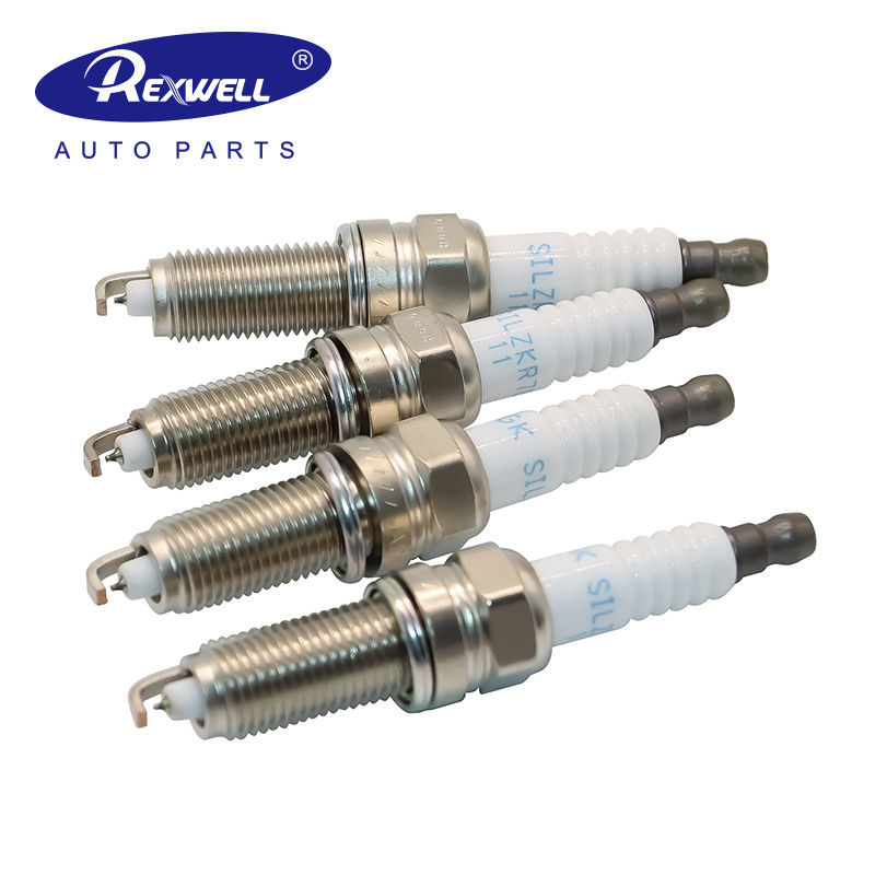 New Original Dual Iridium Platinum Nickel Spark Plugs 0242135548 SILZKR7B11 18846-11070 For Hyundai Kia Ssangyong Korean Car
