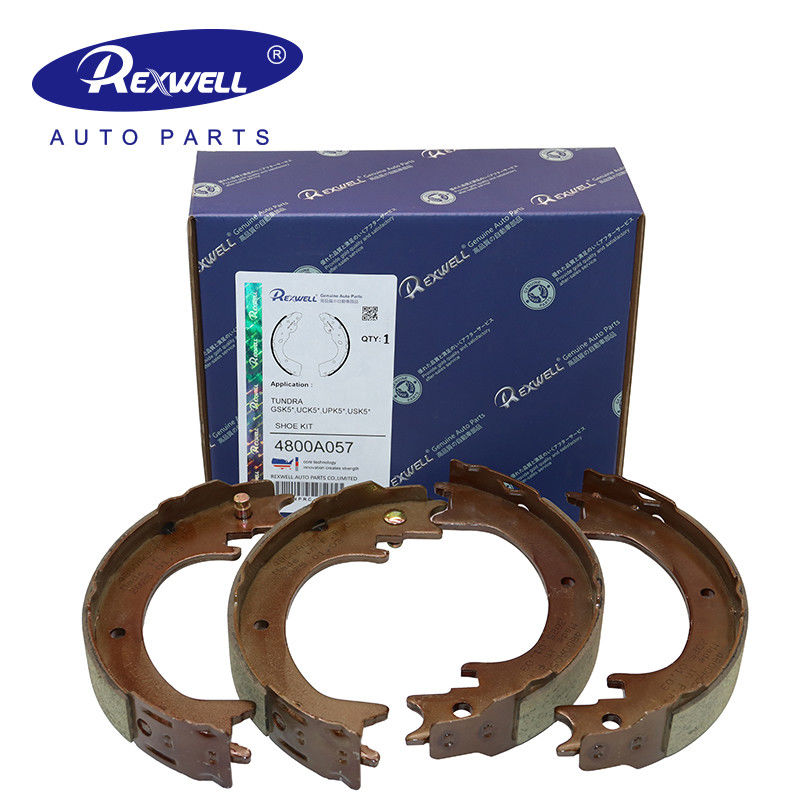 Automotive Brake System Spare Parts Carbon Fiber Ceramic Rear Drum Brake Shoes 4800A057 For MITSUBISHI PAJERO L200 V97/V98