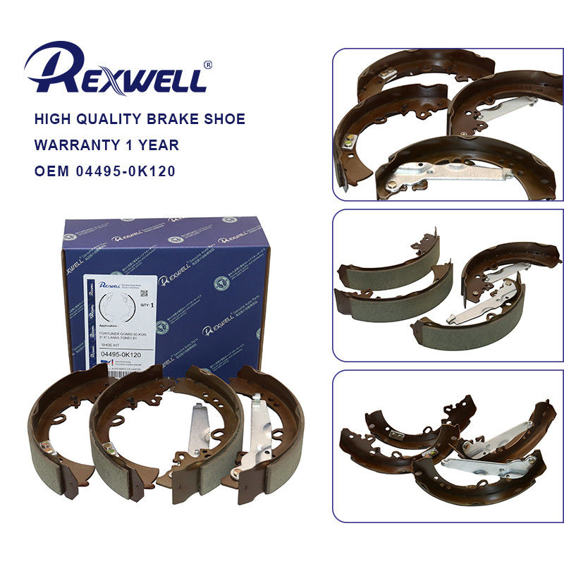 New Genuine OEM 04495-0K120 Truck Rear Drum Brake Shoe And Pads Kit Set For Toyota Hilux Pickup Auto Spare Parts Accessories