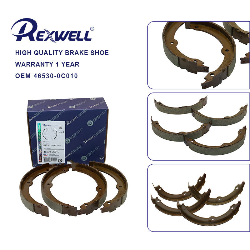 New Original Quality Ceramic Formula Rear Drum Brake Shoes 46530-0C010 46530-60020 For TOYOTA LAND CRUISER LEXUS LX570 VDJ200