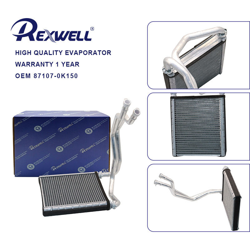 Auto Air Conditioning Systems Car Heater Aluminum Radiator A/C Evaporators 87107-0K150 For Toyota Hilux ViGo KUN25 871070K150