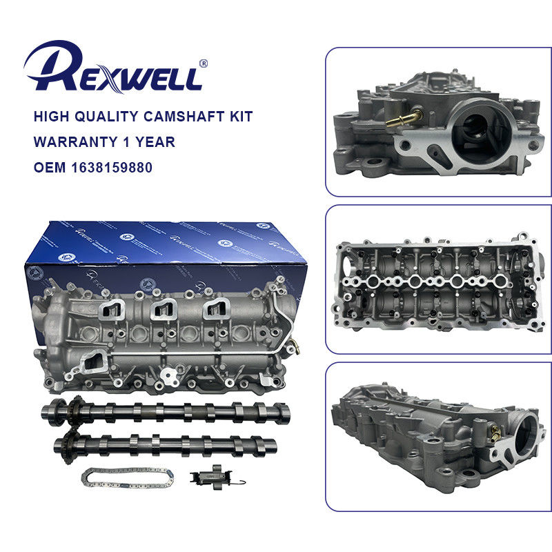 8mm 1.5HDI DV5R Engine Cylinder Camshaft Housing & Cam Timing Chain Kit 1638159880 9828655580 For Ford Peugeot Citroen Opel