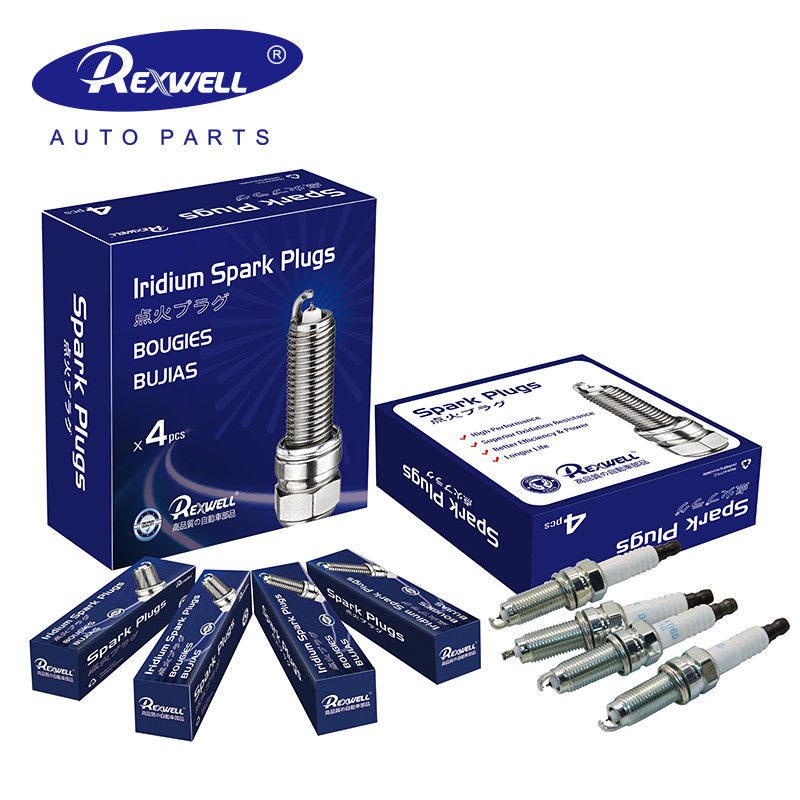 Japan Original Quality OEM 0242129526 DILKR6A11 1822A088 Car Universal Dual Iridium Spark Plugs For MITSUBISHI HYUNDAI KIA
