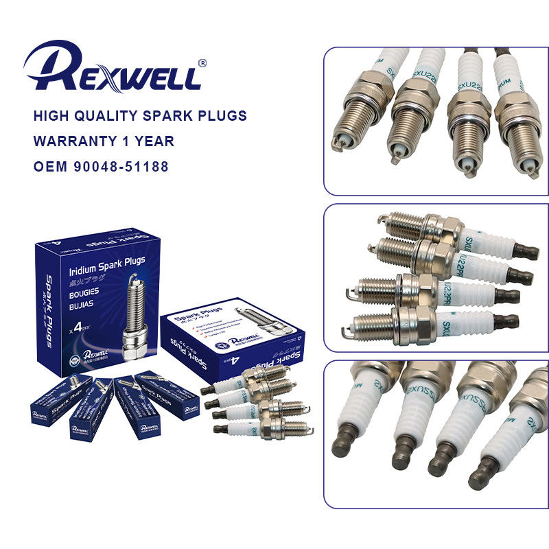 Car Spare Parts OE SXU22PR9 IKR7D 90048-51188 Auto Engine Universal Platinum Iridium Spark Plugs For TOYOTA RUSH SUBARU