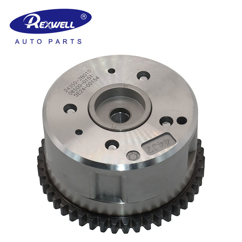 New Genuine 24350-2B000 24350-2B010 Camshaft Gear Variable Valve Timing VVT Sprocket for Hyundai Kia Soul G4FC Timing Chain Kit