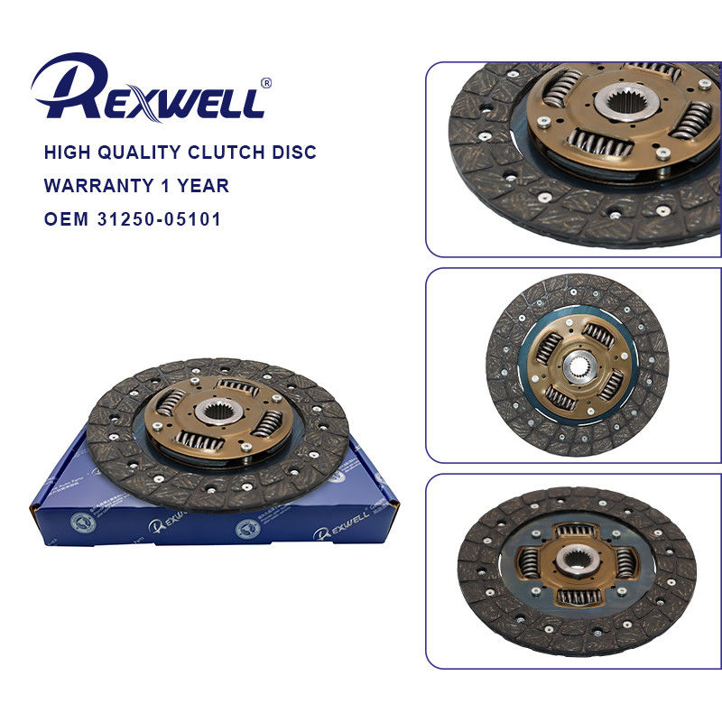 New Durable Auto Clutch System OEM Quality 31250-05101 220mm Clutch Disc for Toyota Corolla ZZE# 1ZZ 2ZZ 3ZZ 2002-2007
