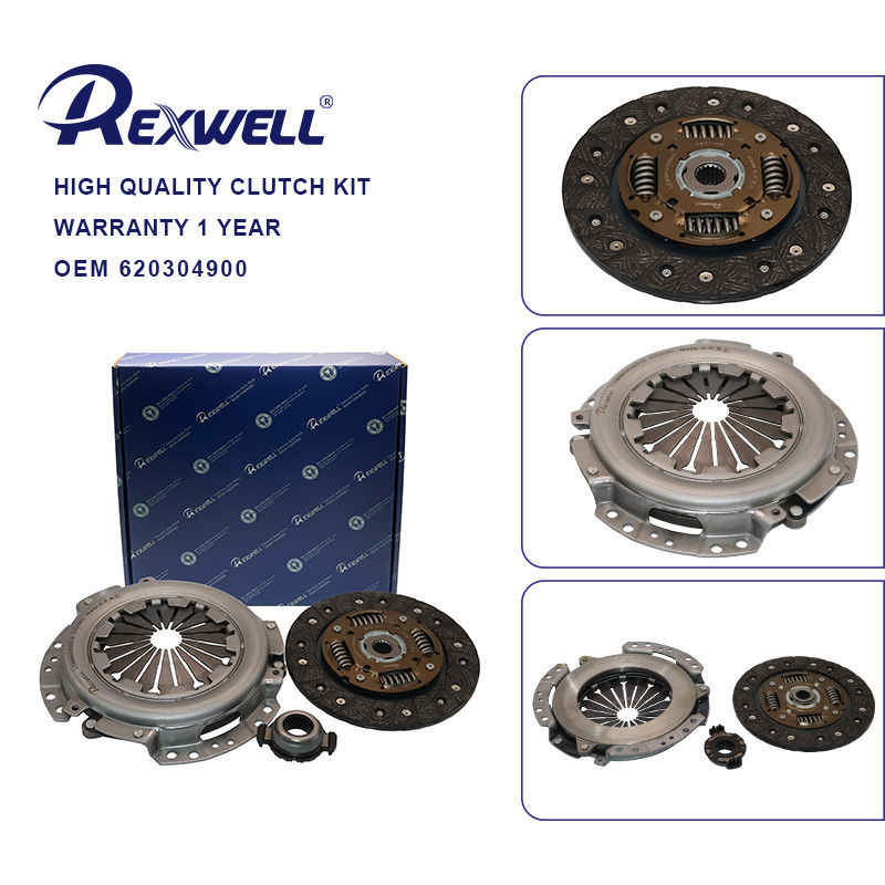 OEM Quality 801258 620304900 Clutch Kit Set 200mm Clutch Cover & Disc Release Bearing for Citroen C15/Peugeot 306 - 3 Parts 