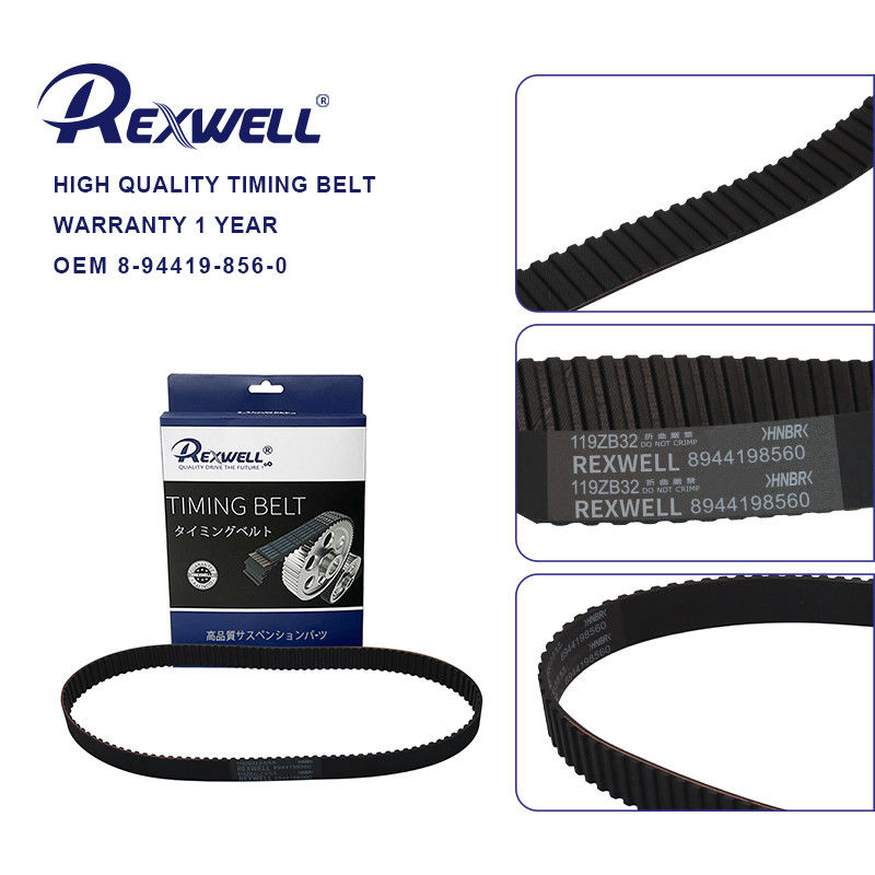 HNBR 119ZB32 8-94419-856-0 Auto Engine Timing Belt Kit Set for ISUZU ELF NHR 4JG2/NKR 4JB1 OPEL 4JA1