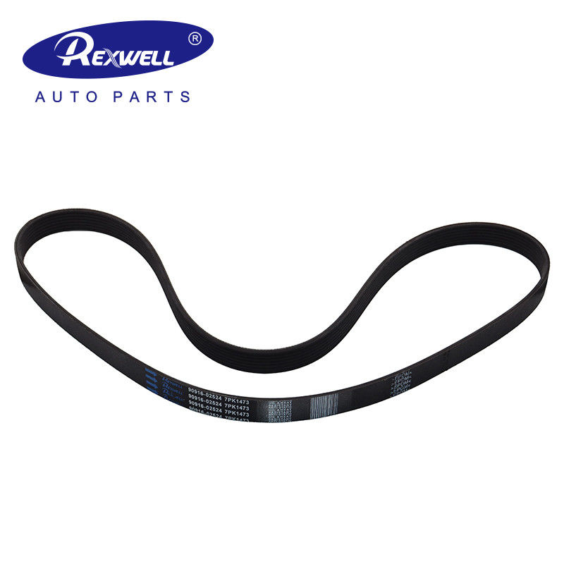 New Original Quality1KD-FTV Diesel Engine Alternator Fan V-Ribbed Belt 7PK147 90916-02524 5 for Toyota Hiace Hilux Dyna 2KD