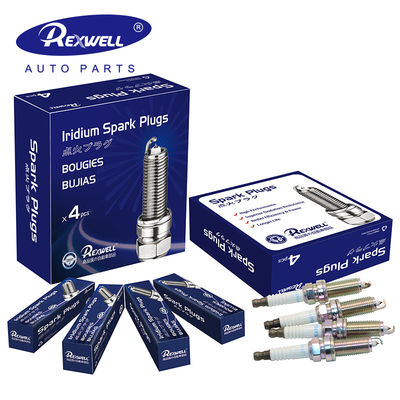 Auto Engine Electrical Ignition System OE PLZKAR6AP-11 FXE20HR11 22401-ED815 Platinum Iridium Spark Plugs For NISSAN TEANA TIIDA