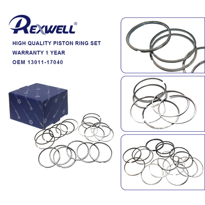 13011-17040 1301117040 Piston halkaları Toyota Land Cruiser için nihai çözüm 1HD