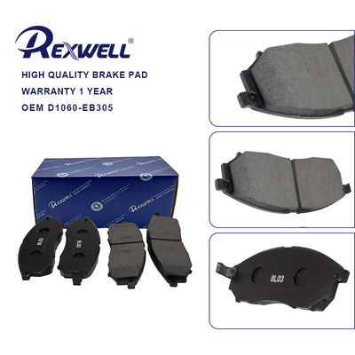 D1060-EB305 Nissan Navara Frontier D40 Pathfinder R51 Murano Z50 için Yüksek Performanslı Ön Disk Fren Balata Kiti