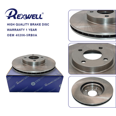 40206-5RB0A Rexwell Nissan Kicks için ön fren diski rotoru