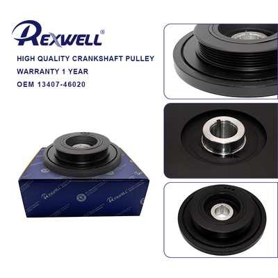 13407-46020 Otomobil Motoru Kranşaft Harmonik Dengeci Pulley Toyota Crown Supra Lexus için