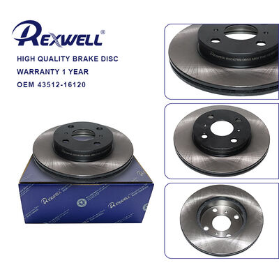 43512-16120 43512-16110 Brake Disc Rotor for Toyota Starlet Paseo
